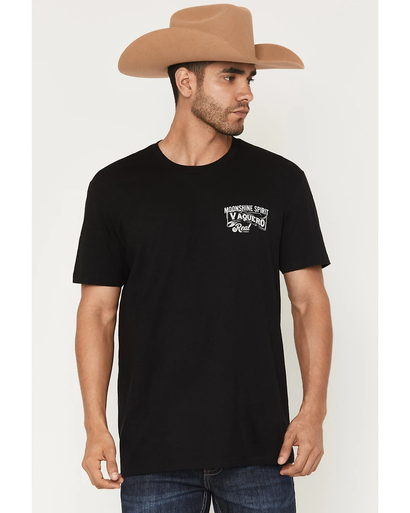Moonshine Spirit Men's Country Soul Mariachi Short Sleeve Graphic T-Shirt