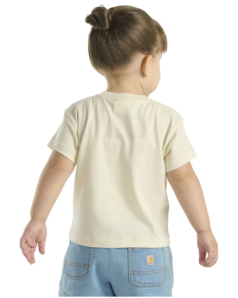 Carhartt Little Girls' Horse Short Sleeve Graphic Tee