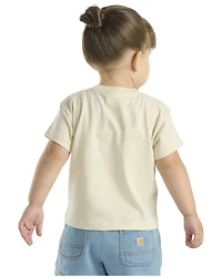 Carhartt Little Girls' Horse Short Sleeve Graphic Tee