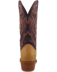 Twisted X Men's 13" Reserve Exotic Full-Quill Ostrich Western Boots - Square Toe