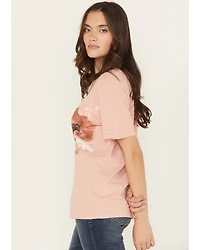 Shyanne Women's Running Horses Short Sleeve Graphic Tee