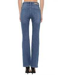 Cello Women's Medium Wash Button Kick Flare Jeans