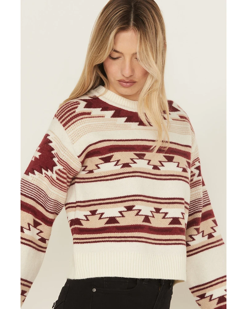 Ariat Women's Southwestern Print Sweater