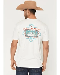 Cody James Men's Southwestern Sunset Short Sleeve Graphic T-Shirt