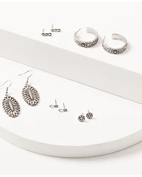 Shyanne Women's Shiloh Ridge Concho Earring Set - 5 Piece