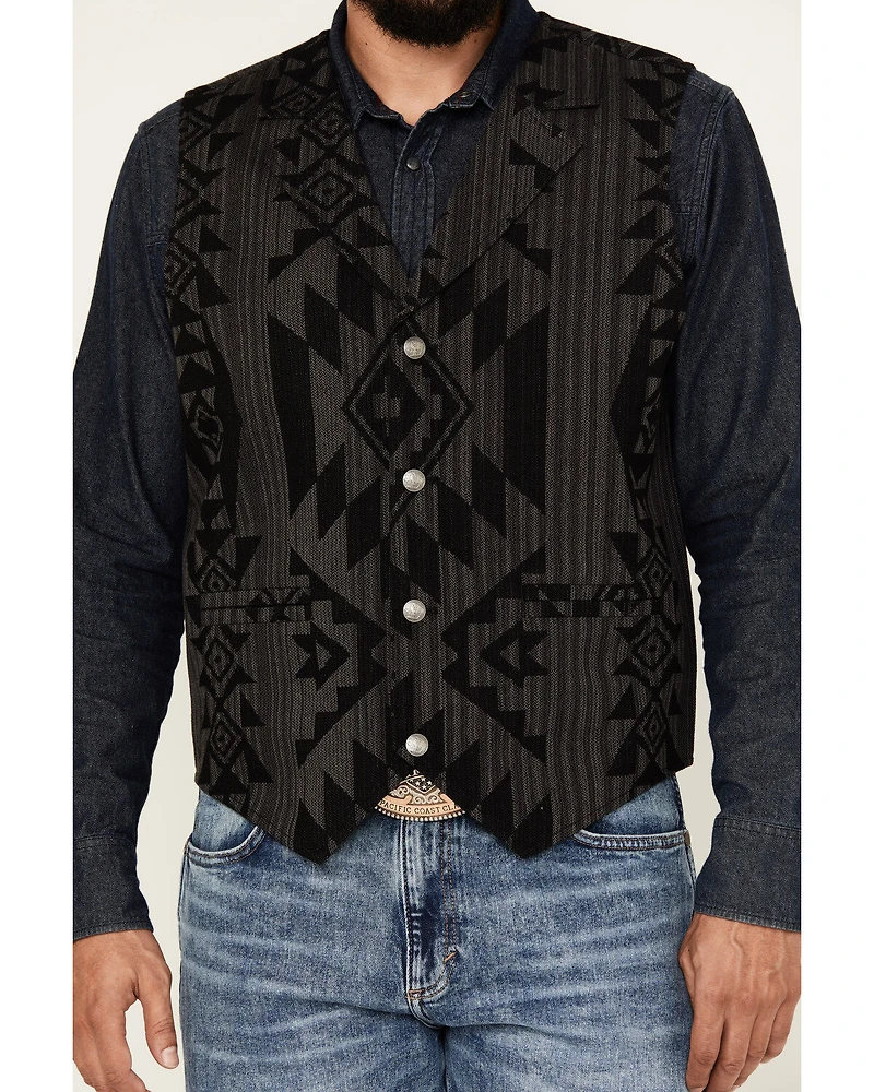 Cody James Men's Yuma Southwestern Jacquard Vest