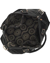 American West Cow Town Large Convertible Zip Top Satchel