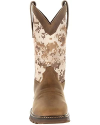 Durango Men's Camo Maverick XP Waterproof Western Work Boots - Steel Toe