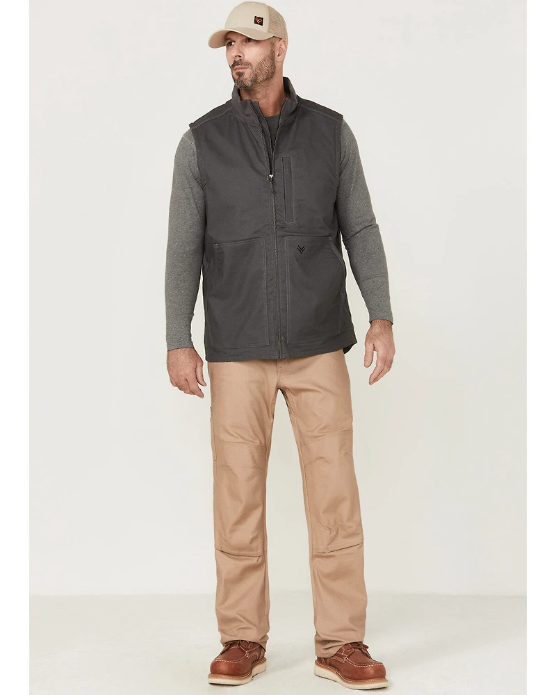Hawx Men's Pro Zip-Front Insulated Work Vest