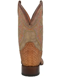 Dan Post Men's Dry Gulch Python Exotic Boots - Broad Square Toe