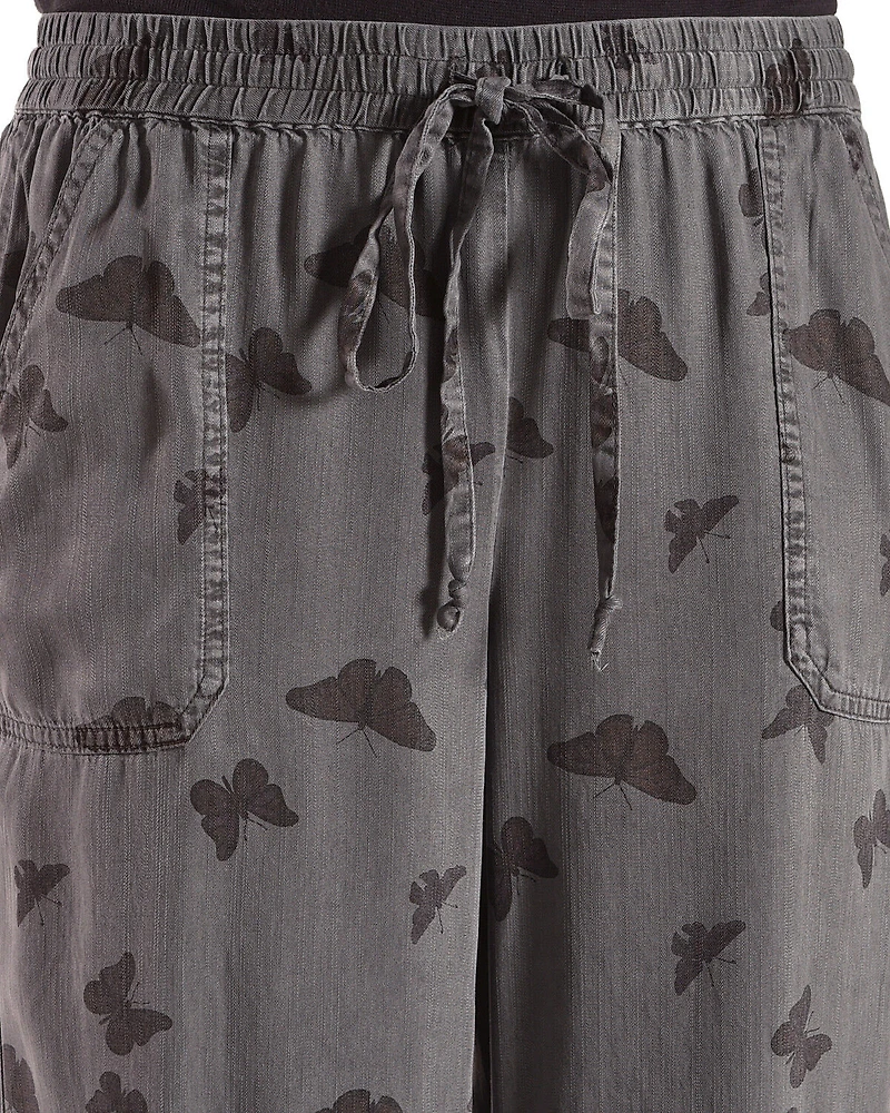 Billy T Women's Butterfly Drawstring Pants