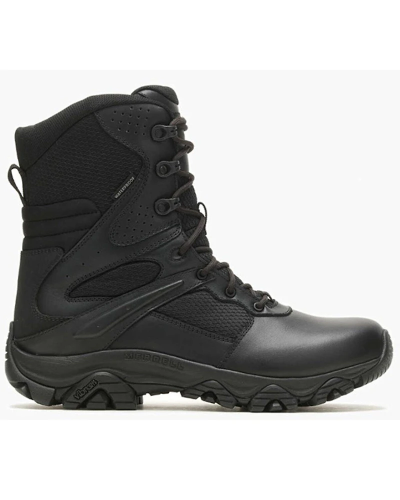 Merrell Men's Moab 3 8" Tactical Response Zip Waterproof Boots - Soft Toe