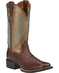 Ariat Women's Round Up Western Boots - Broad Square Toe
