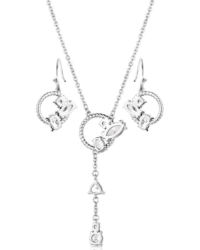 Montana Silversmiths Women's Hanging By A Moment Jewelry Set - 2 Piece
