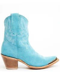 Idyllwind Women's Wheels Suede Fashion Western Booties - Round Toe