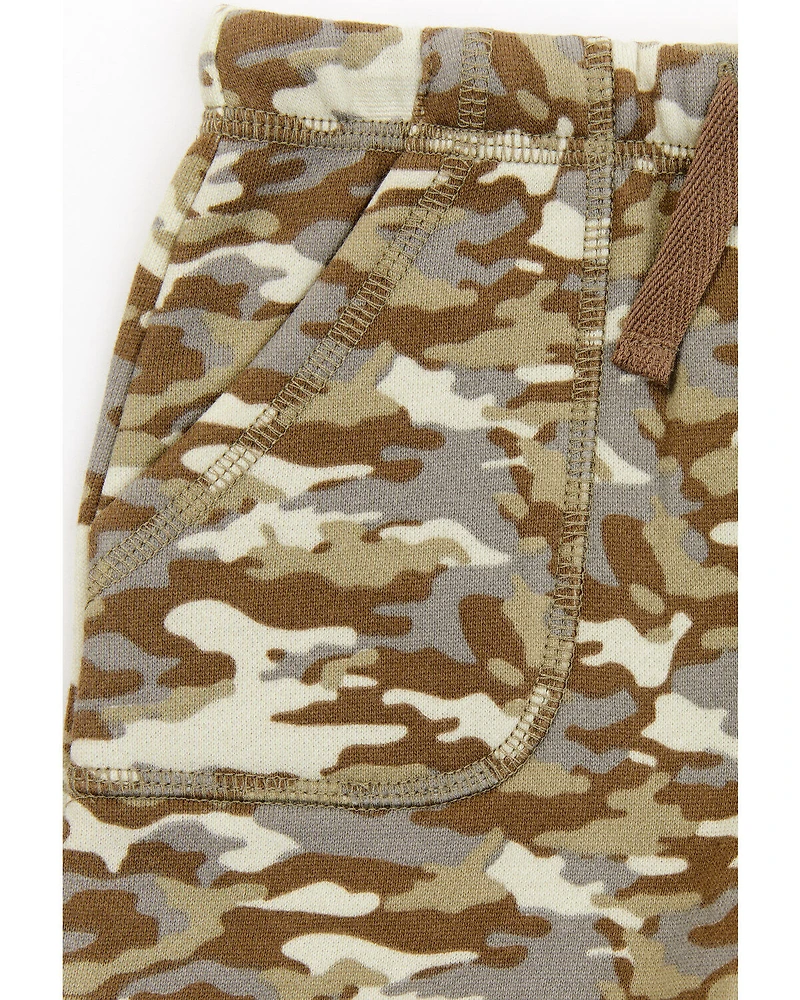 Cody James Infant Boys' Onesie & Camo Shorts - 2-Piece Set