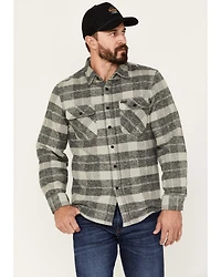 Brixton Men's Bowery Long Sleeve Button Down Flannel Shirt
