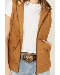Outback Trading Co Women's Heidi Canvas Hooded Vest