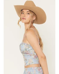 Originality Women's Boot Barn Exclusive Printed Lace Corset Tank