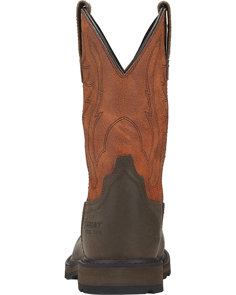 Ariat Men's Groundbreaker Work Boots - Steel Toe