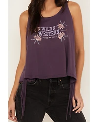 Shyanne Women's Cage Back Graphic Tank