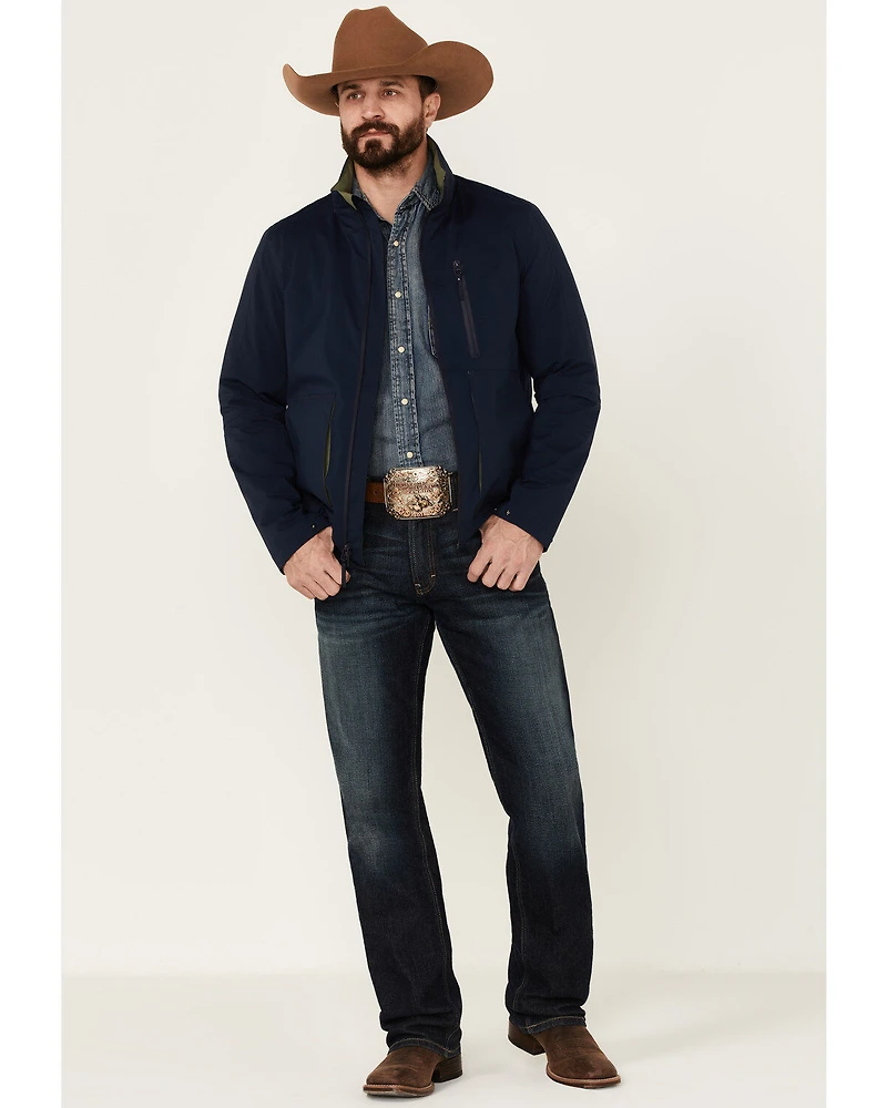 Pendleton Men's Solid Outdoorsman Zip-Front Wind Breaker Jacket