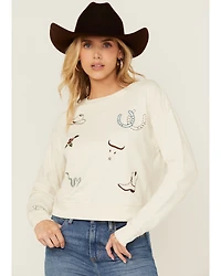 Pendleton Women's Conversation Print Sweatshirt