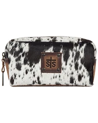 STS Ranchwear Women's Cowhide Bebe Cosmetic Bag
