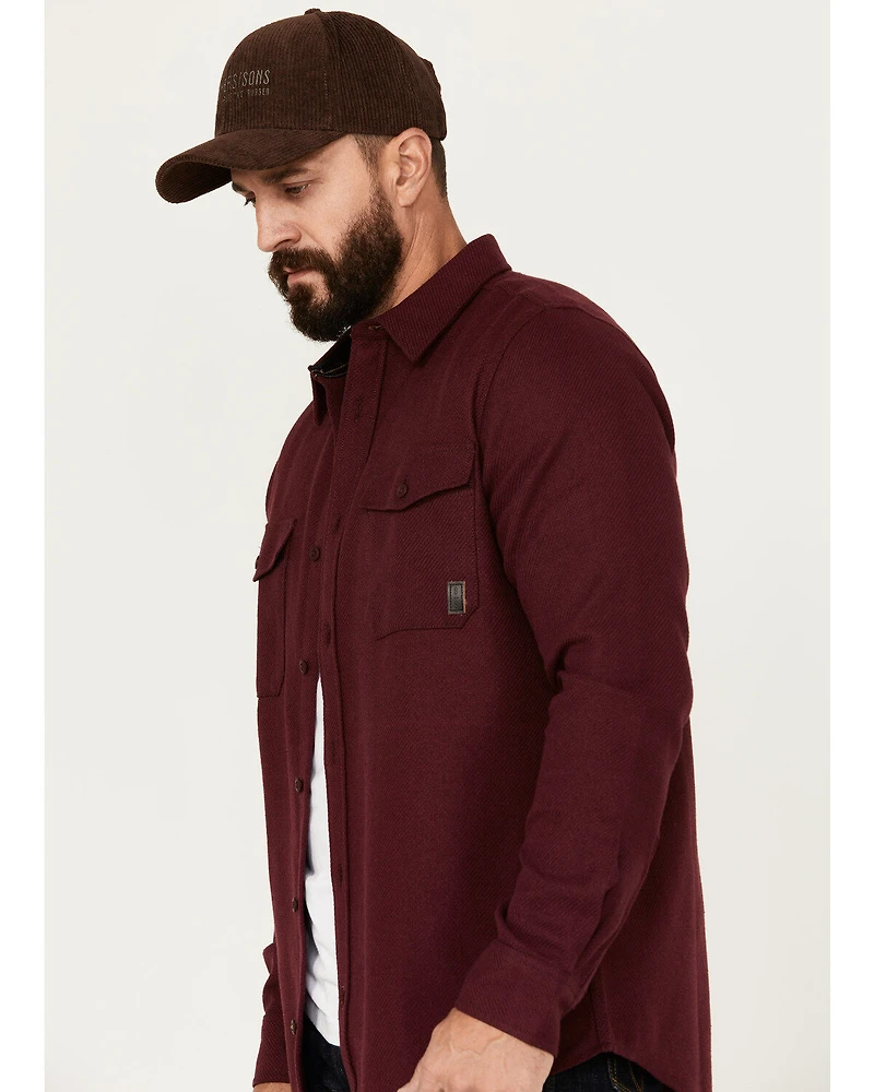 Brothers and Sons Men's Burley Long Sleeve Button-Down Flannel Shirt