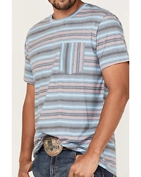 Rock & Roll Denim Men's Dale Brisby Stripe T-Shirt