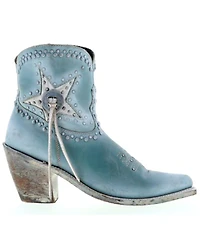 Liberty Black Women's Dolores Studded Western Boots - Snip Toe