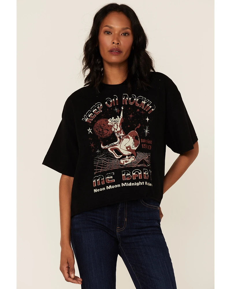 Country Deep Women's Rocking Graphic Tee