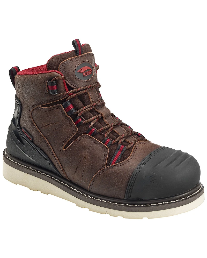 Avenger Men's 6" Waterproof Work Boots - Composite Toe