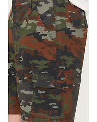 Lucky Brand Workwear Men's Camo Cargo Shorts