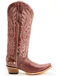 Circle G Women's Embroidered Tall Western Boots - Snip Toe