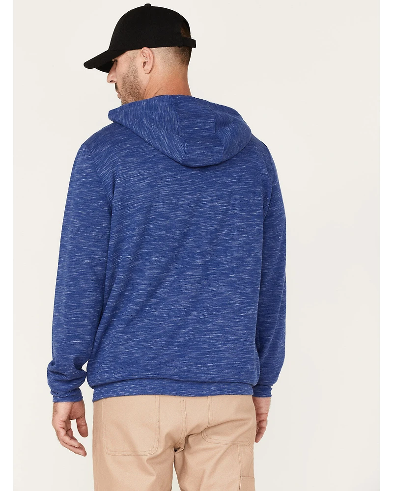 Hawx Men's Graphic Slub Pullover Hooded Work Sweatshirt