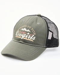 Shyanne Women's Hiking Is For Cowgirls Mesh-Back Ball Cap