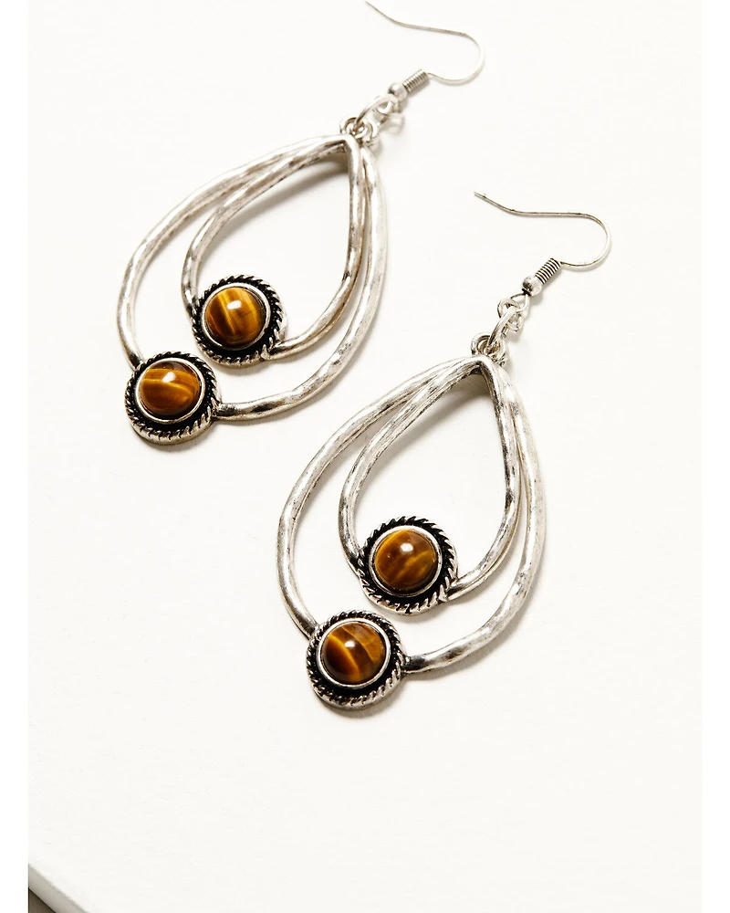 Shyanne Women's Americana Teardrop Earrings