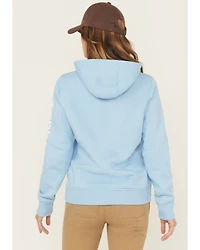 Carhartt Women's Relaxed Fit Midweight Logo Graphic Hoodie