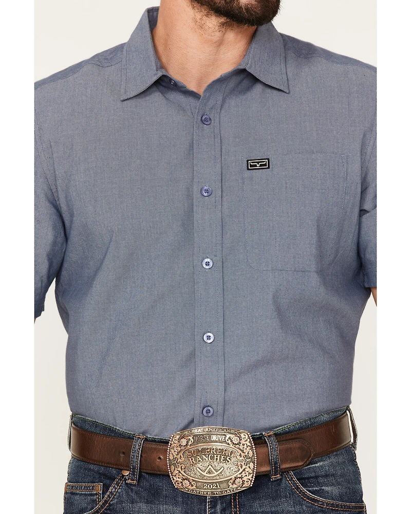 Kimes Ranch Lineville Performance Short Sleeve Button-Down Shirt