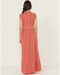 Ariat Women's Sunset Set Of Mind Sleeveless Maxi Dress