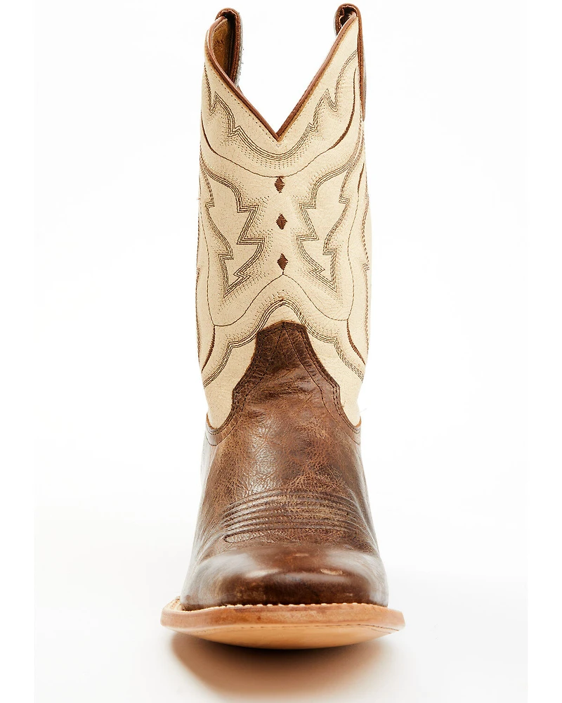 Cody James Men's Bone Western Boots - Broad Square Toe