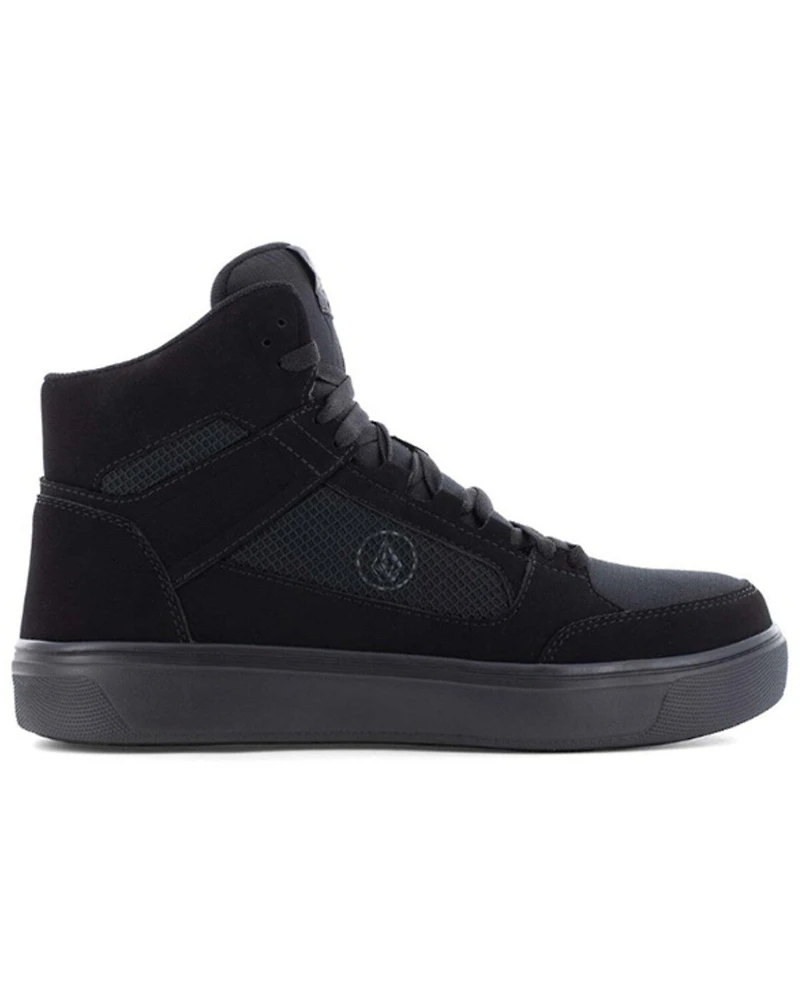 Volcom Men's Skate Inspired High Top Work Shoes - Composite Toe