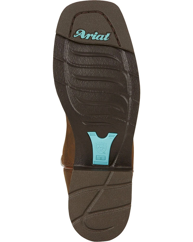 Ariat Women's Delilah Western Performance Boots - Broad Square Toe