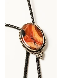 Paige Wallace Women's Bended Agate Bolo Tie