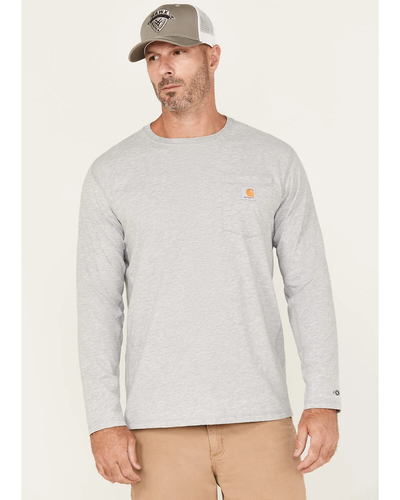 Carhartt Men's Force Relaxed Midweight Long Sleeve Pocket T-Shirt