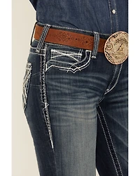 Ariat Women's Mid Rise Boot Cut Real Riding Jeans