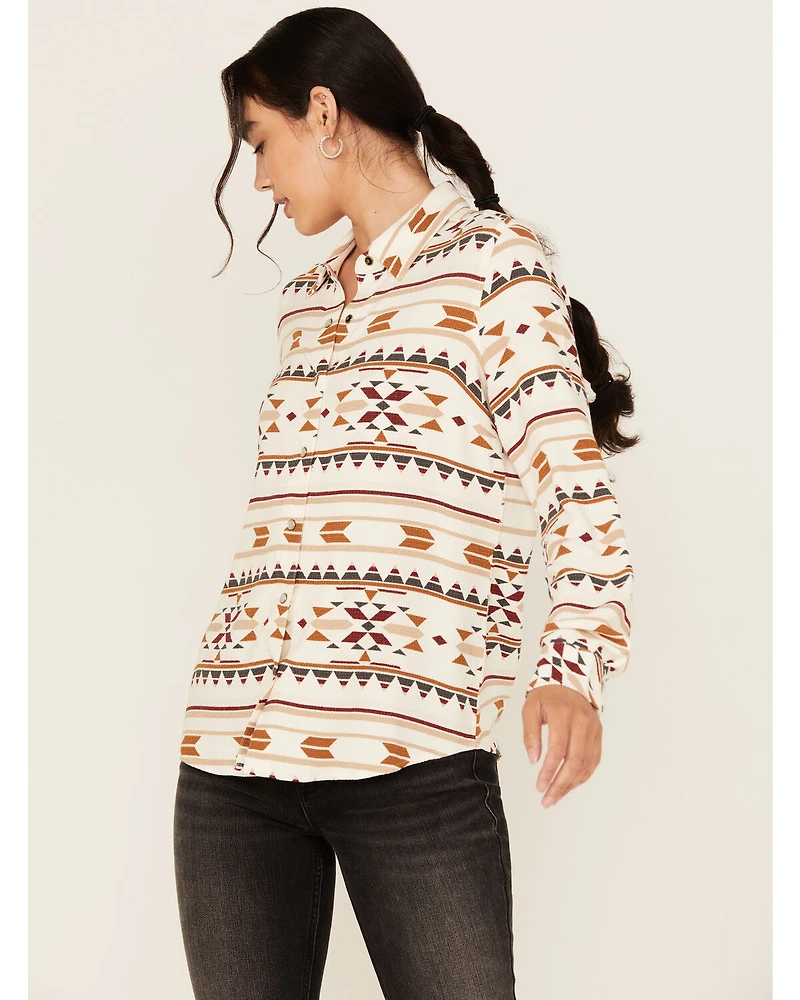 Idyllwind Women's Maplegrove Southwestern Print Long Sleeve Western Shirt