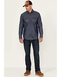 Lapco Men's FR Medium Wash Tapered Leg Utility Work Jeans