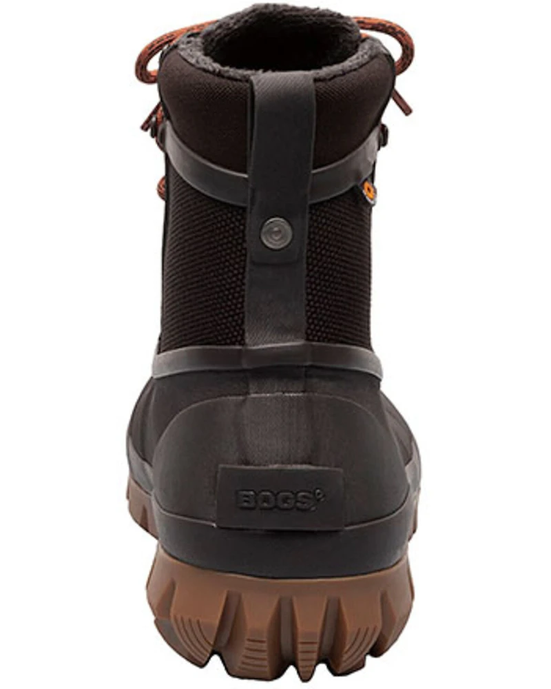 Bogs Men's Arcata Urban Lace-Up Waterproof Snow Boots - Round Toe